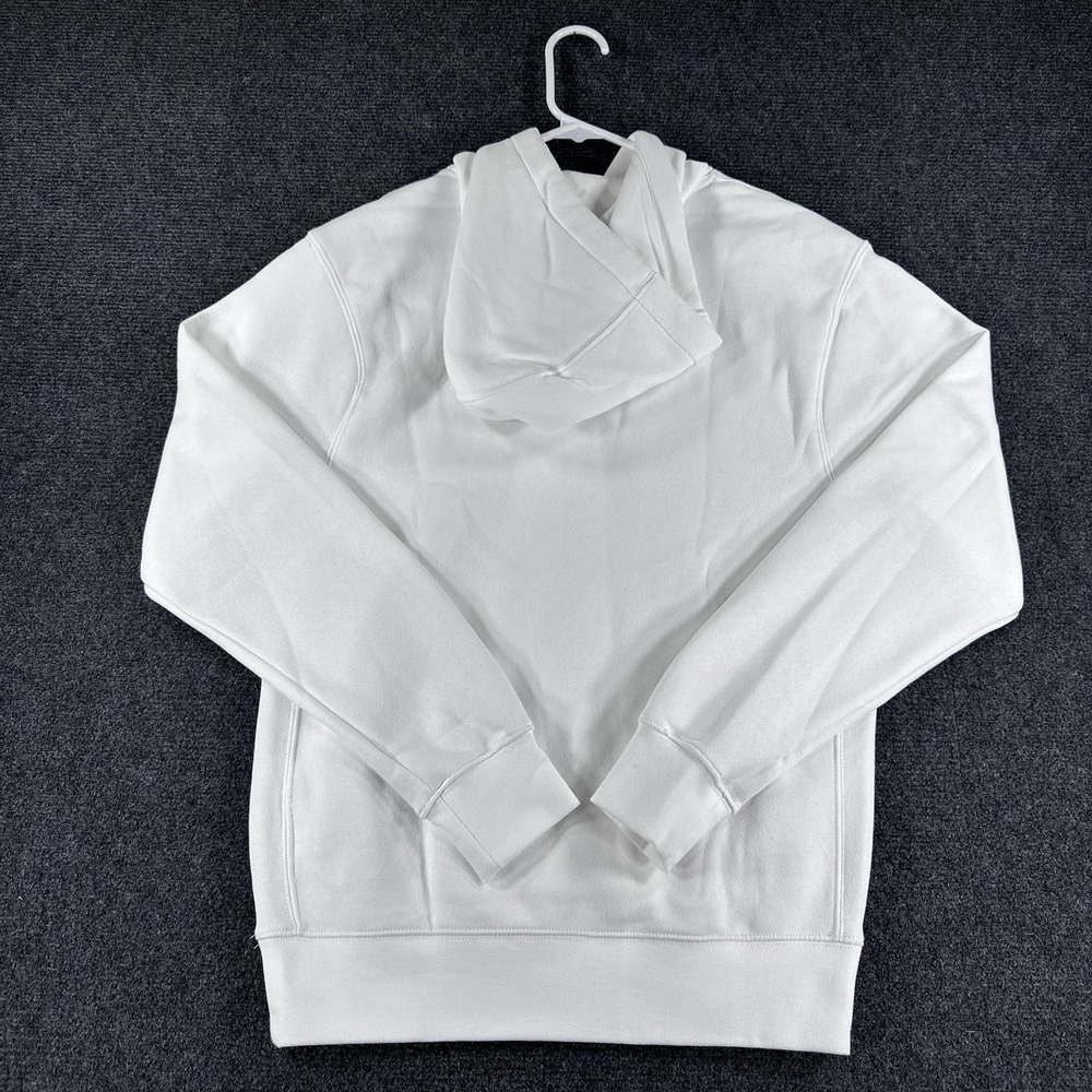 Nike Sportswear Club Fleece Pullover White Hoodie Men's Sz XS (BV2654 100) - Picture 9 of 16
